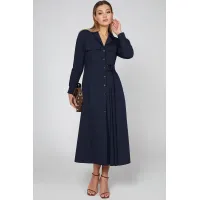 Платье Bazalini 5012 синий Платье Bazalini 5012 синий