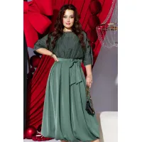 Платье Vittoria Queen 26913 зеленый