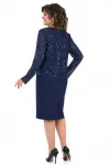 Платье Alani 2458 синий Платье Alani 2458 синий