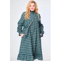 Платье Anelli 977 зелёный новый