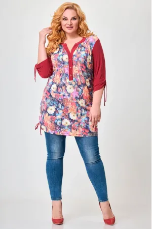 Туники Anelli 434 королевский бордо