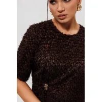 Блузка Mislana 1280 шоколад