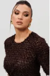 Блузка Mislana 1280 шоколад Блузка Mislana 1280 шоколад