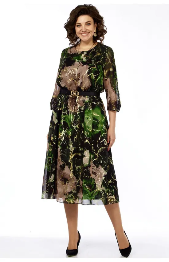 Платье Matini М3.1797 изумруд