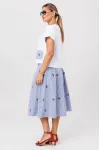Костюм Anastasia 1248-1 бело-голубой