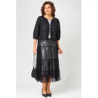 Костюм FITA 4141 Сафира черно-серебристый Костюм FITA 4141 Сафира черно-серебристый