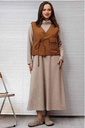 Костюм INVITE 6073-1 бежевый
