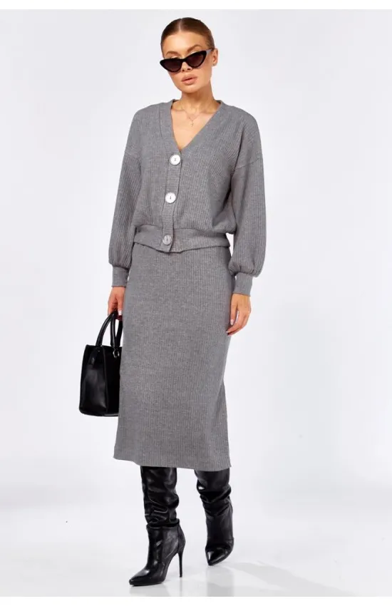 Костюм Faufilure C1552 серый