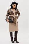 Костюм Anastasia 1293 бежевый (анималистический принт) Костюм Anastasia 1293 бежевый (анималистический принт)