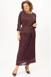 Костюм Кокетка и К 1334-1 бордовый