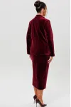 Костюм MisLana 1165/1 бордо Костюм MisLana 1165/1 бордо