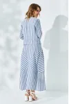Костюм Euromoda 531 голубая полоска