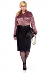 Костюм Anastasia 1194-2 розовое золото + черный