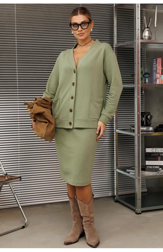 Костюм Anastasia 1195-2 олива Костюм Anastasia 1195-2 олива