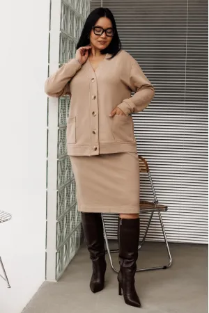 Костюм Anastasia 1195-2 песочный