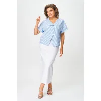 Костюм Michel Chic 1422 белый + полоска
