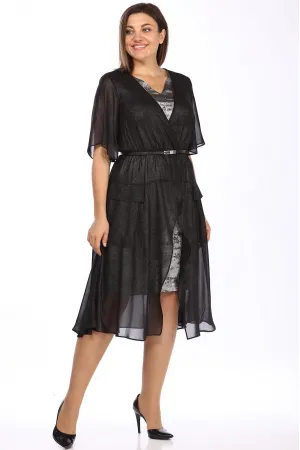 Костюм Lady Style Classic 1875/1 Черный с серым