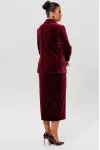 Костюм MisLana 1165/1м бордо Костюм MisLana 1165/1м бордо