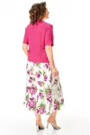 Костюм Michel Chic 1459 малина, цветы