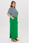 Костюм Michel Chic 1405 зелёный + полоска
