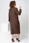 Костюм Асолия 1507-1 коричневый Костюм Асолия 1507-1 коричневый