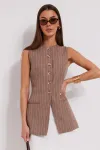 Костюм N.O.W 1578 кофейный, молочный