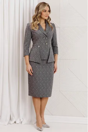 Костюм Мода-Юрс 26-2768 серый