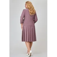 Костюм Svetlana Style синий+горох