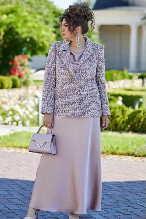 Костюм VITTORIA QUEEN серый+металлик