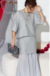 Костюм VITTORIA QUEEN 27573-1 серебристо-серый
