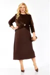 Костюм Элль-стиль 2452 шоколад