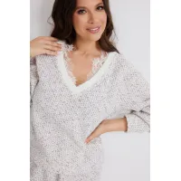 Костюм Магия Моды 2648 бежево-молочный