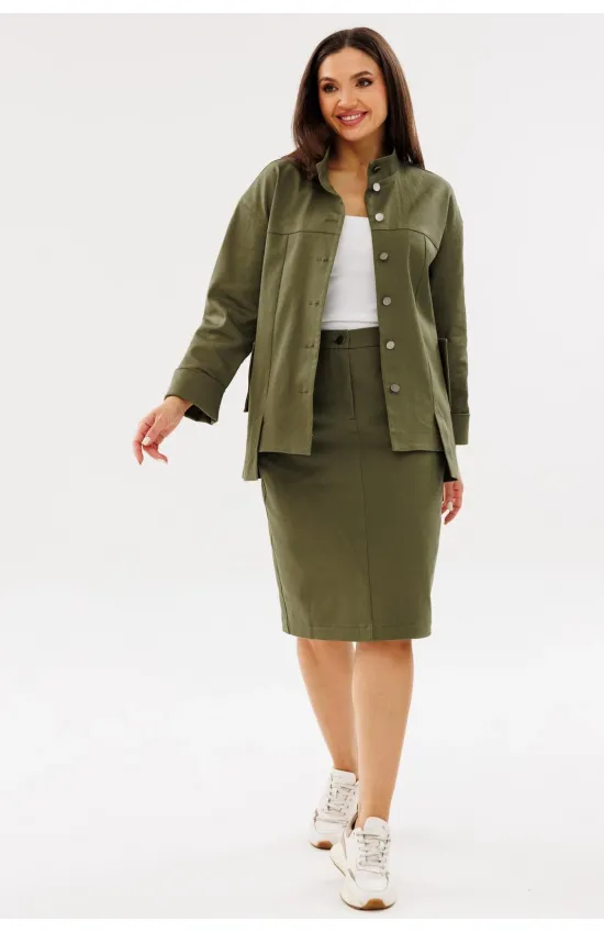 Костюм Ma cherie 3081 хаки Костюм Ma cherie 3081 хаки