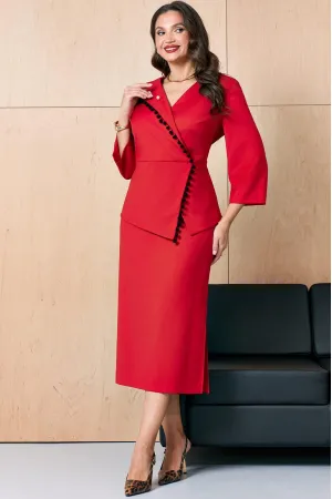 Костюм Lissana 5033 красный