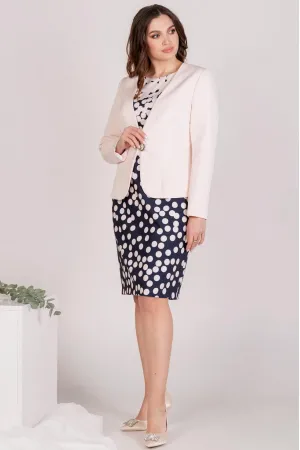 Костюм Angelina 754 белый+черный