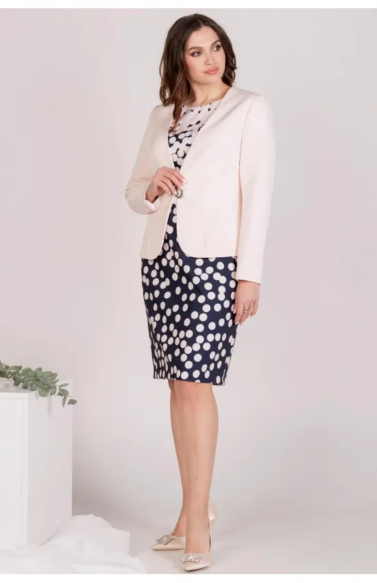 Костюм Angelina 754 белый+черный