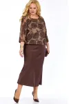 Костюм 2448 коричневый