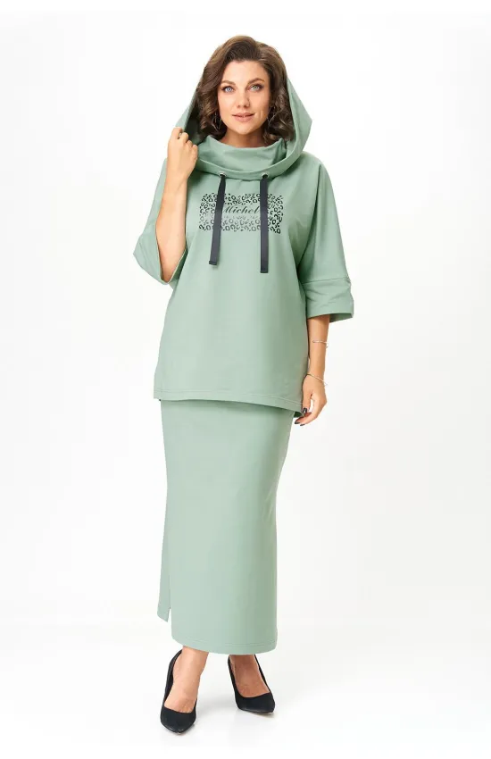 Костюм Michel Chic 1248-1 пастельно-зеленый