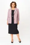 Костюм Карина Делюкс М-1382 розовый-черный