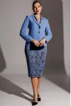 Костюм Мода-Юрс 25-2942 голубой+принт Костюм Мода-Юрс 25-2942 голубой+принт
