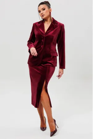 Костюм MisLana 1165/1 бордо