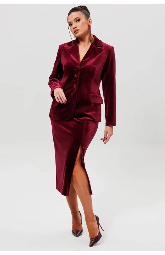 Костюм MisLana 1165/1 бордо