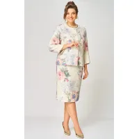 Костюм БелЭльСтиль 861-259/557-276 молочный