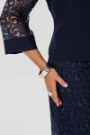Костюм Mira Fashion 5709 синий Костюм Mira Fashion 5709 синий