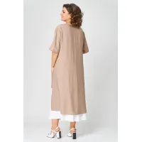 Костюм Ladis Line 1564 кофе+белый