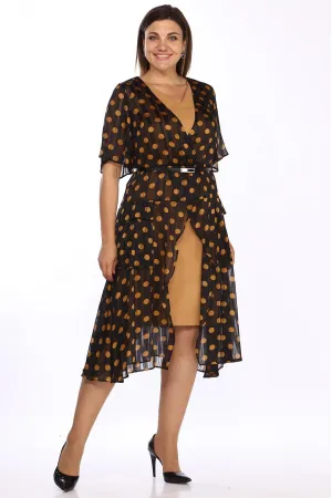 Костюм Lady Style Classic 1875 Черный с кирпичным