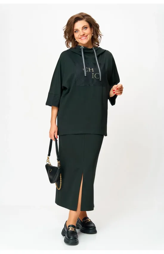 Костюм Michel Chic 1438 изумрудный