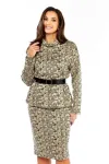 Костюм Милора-стиль 968/1 бежевый