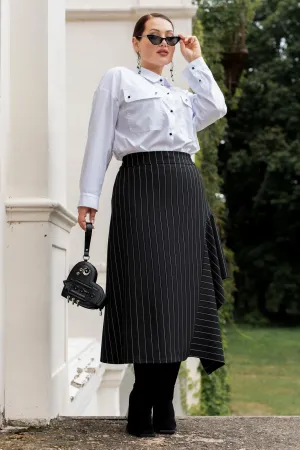 Костюм ADARIN А-55 черный-белый