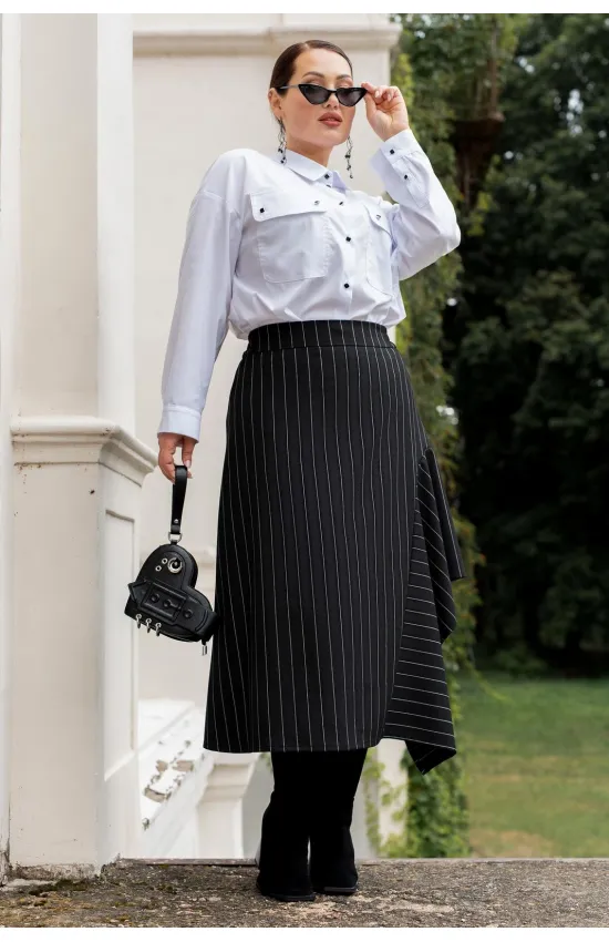 Костюм ADARIN А-55 черный-белый